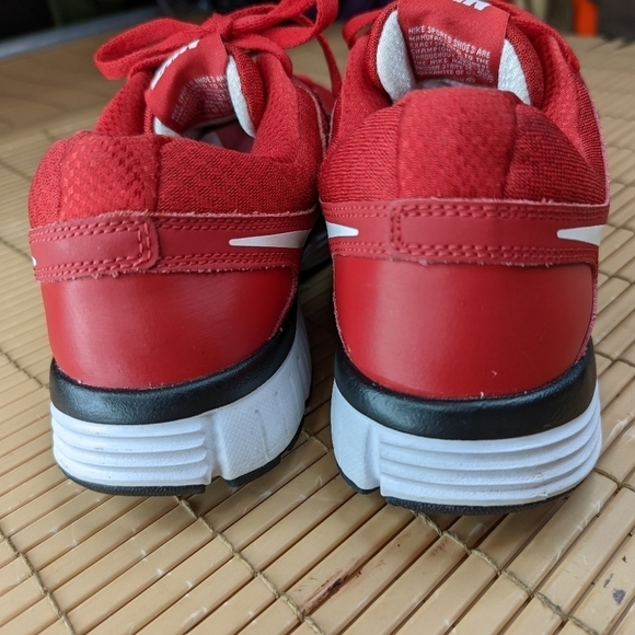 Nike Mens Dual Fusion ST 2 Running Shoes Red 454242-610 Lace Up Low Top sz 9.  3 - Picture 9 of 11